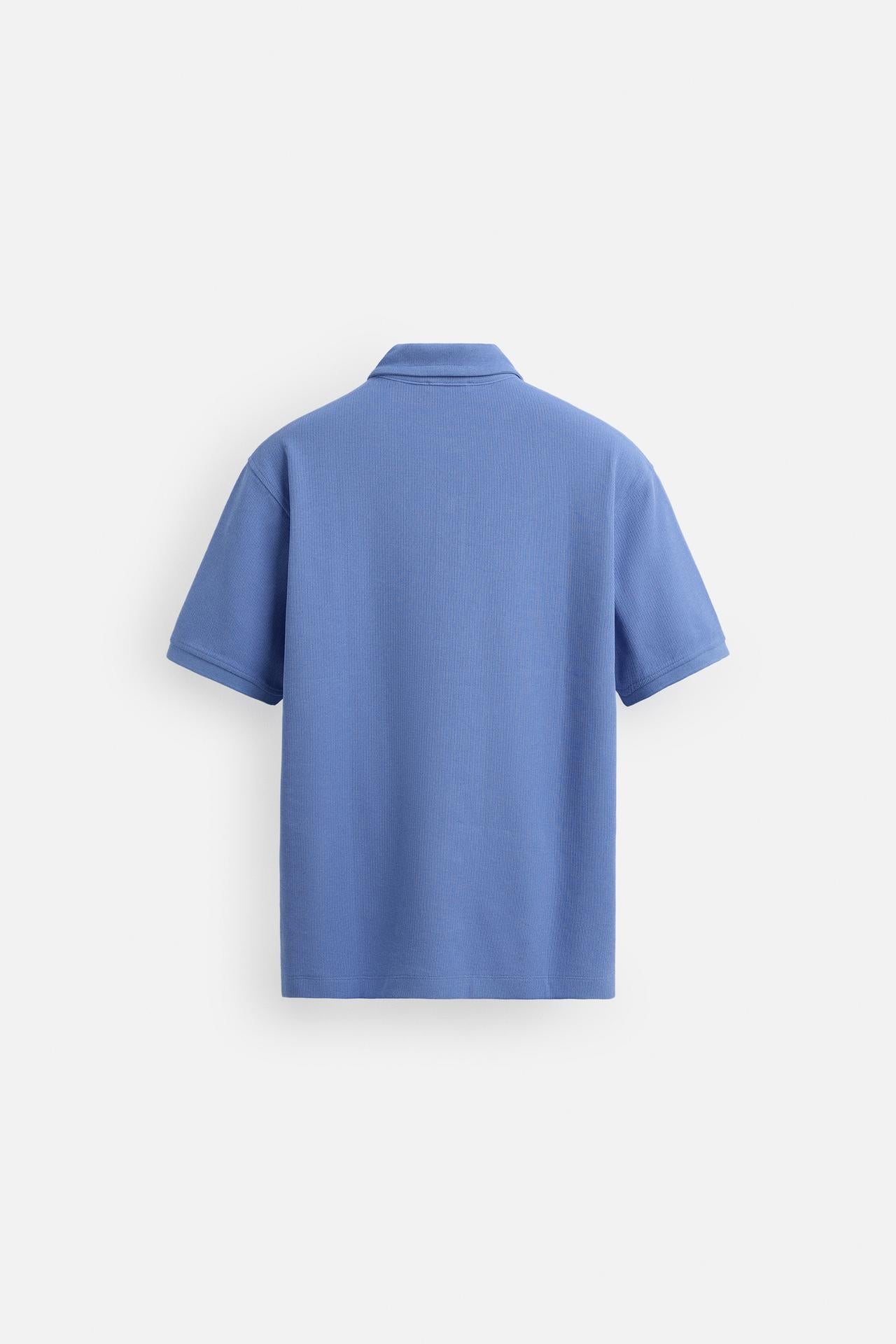 TEXTURED POLO SHIRT